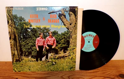 KEITH WHITLEY & RICK SKAGGS - 2nd Generation Bluegrass LP, Rebel, VG++/EX Vinyl - Image 1 of 4