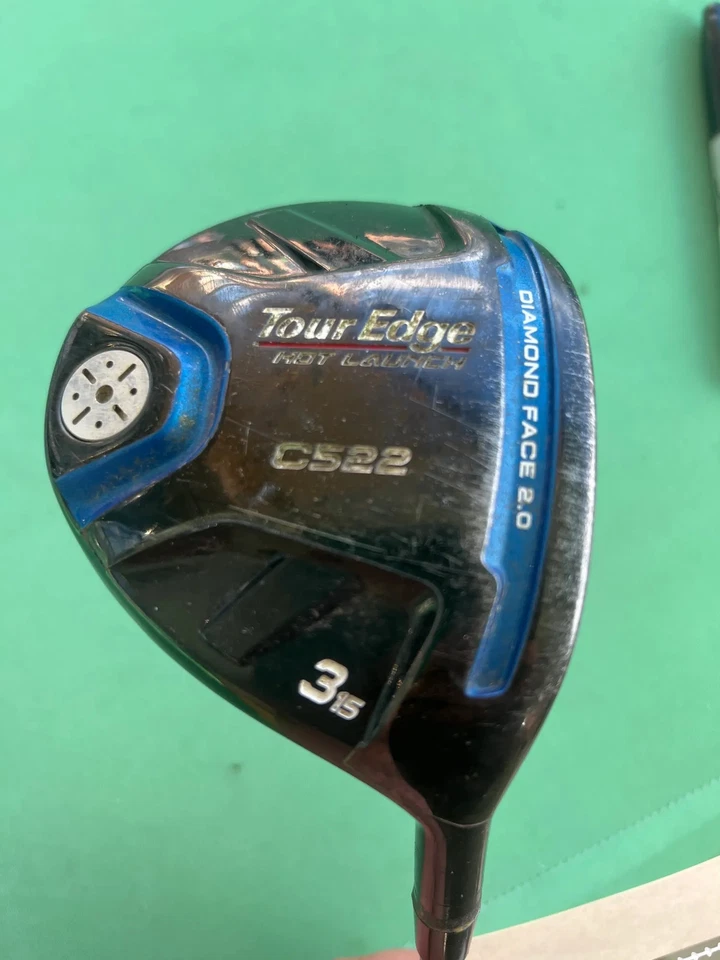 Used Men's Tour Edge Right Fairway Wood Strong 3 Wood - Image 1 of 4