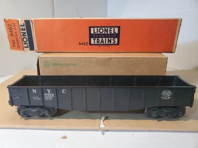 Vintage 1951 Lionel No. 6462 Gondola Car NYC Variation E with Original Box - Image 1 of 4