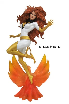 Figura PVC exclusiva CAJA DEFECTUOSA Marvel Gallery White Phoenix SDCC 2018 PX Foto 1 de 4