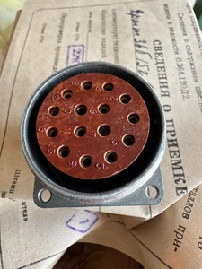 Stecker 2RTT36B15G20V (2РTT36Б15Г20В) NOS USSR Posten 1 Stück + - Bild 1 von 5