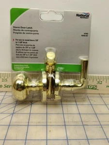 National Hardware Storm Door Latch #V1953 N100-047 gold finish - Picture 1 of 2