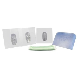 Badezimmerhaken der Wunderhaken hält dauerhaft ohne Bohren 5 kg Tragkraft 3 ST. - Bild 1 von 6