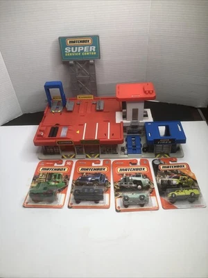 Matchbox 2020 Retro Super Service Center 79391473 1:64 With 4 Sealed Cars - Image 1 of 4