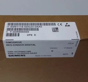 6SN1 118-0DG23-0AA0 NEW SIEMENS 6SN1118-0DG23-0AA0 SIMODRIVE 611-D Control Unit - Picture 1 of 1
