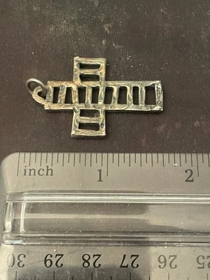 Серебряный винтажный крест James Avery - Изображение 1 из 4