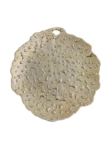 Tray Vintage Weeping Bright 22k Gold Leaf Dish Trinket Ceramic - Picture 1 of 3