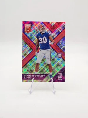 DeAndre Goolsby 2018 Panini Donruss Elite Draft Picks RC Purple SP /99 #133 - Image 1 of 2