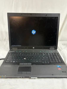 HP EliteBook 8740W Mobile Workstation 17" i5 Windows 7 Pro OA mit Ladegerät LESEN - Bild 1 von 19