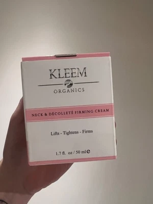 Kleem Neck Firming Cream with Peptides & Retinol Anti-Agin OUT OF DATE 6/25