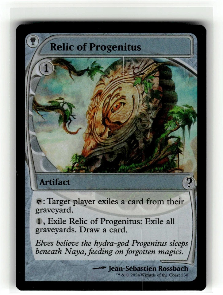 RELIC OF PROGENITUS (FUTURE SIGHT) Mystery Booster 2 FOIL #230 MB2(NM+)(MTG) - Image 1 of 1