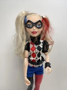 2015 Mattel DC comics Super Hero Girls HARLEY QUINN 12 inch Doll N - Picture 1 of 7