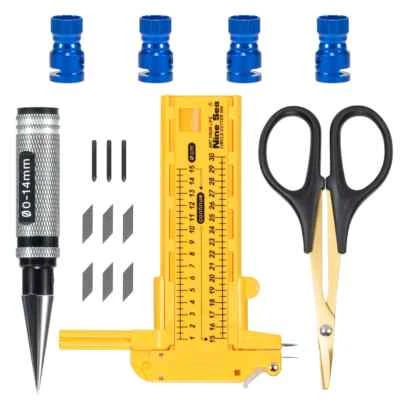 RC Car Magnetic Body Posts Marker Kit 0-14mm Reamer Curve Scissors Circle Cutter - Image 1 of 4