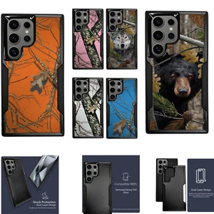 For [Samsung S24 PLUS +][HYBRID ARMOR][Dual Two Piece Case]Combat Camo - Imagen 1 de 28