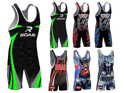Koyes Professional MEN’s Wrestling Body Wear Uniform Fight Gear Singlets