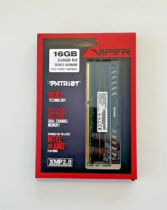 Memoria Patriot Viper 3 Black Mamba 16 GB (2 x 8 GB) PC3-12800 (DDR3-1600) - Imagen 1 de 4