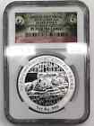 2014 CHINA 1 oz SILVER PANDA MINT MEDAL NGC PF70 UC - SMITHSONIAN INSTITUTION