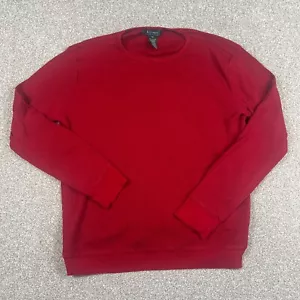 Lauren Ralph Lauren T Shirt Womens M Medium Red Long Sleeve Light Weight - Picture 1 of 9