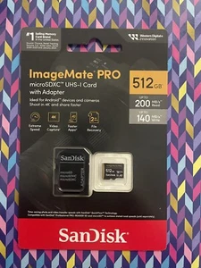 IMAGEMATE Pro Micro SD 512 GB - Photo 1 sur 2