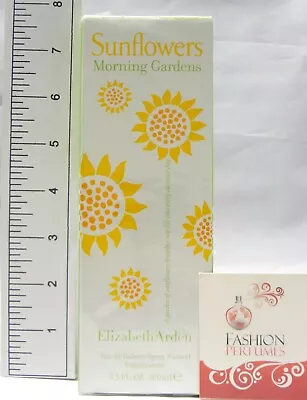 SUNFLOWERS MORNING GARDENS by ELIZABETH ARDEN 3.3 oz  **HTF - GENUINE WRAPPED** - Image 1 of 2