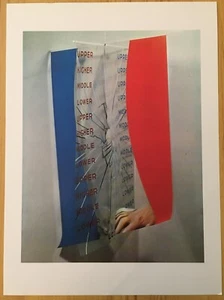 James Rosenquist Down Draft Art 9x12 Lithographie 1995 Portfolio Print  - Bild 1 von 1