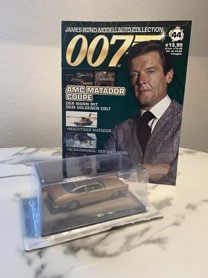 James Bond Modellauto-Collection Nr. 44 AMC Matador Coupé mit Heft OVP / NEU - Bild 1 von 4