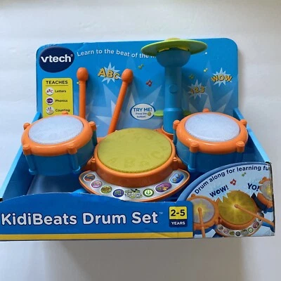 VTech KidiBeats Kids Drum Set 2-5 Years New - Image 1 of 4