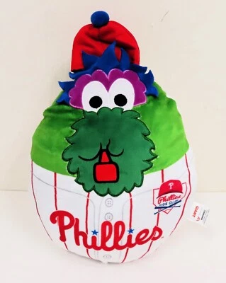 PHILLIES PHANATIC MASCOT Phillies Kids Club Hideaway Plush Blanket  PREOWNED - Image 1 of 4