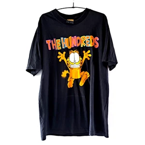 The HUNDREDS x Garfield Tshirt size L large - Picture 1 of 4