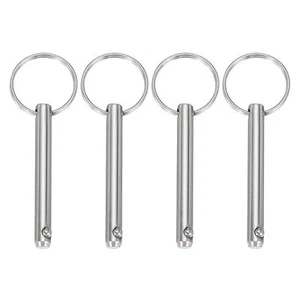Quick Release Pins Dia 1/4"6mm Usable Length 1.5"38mm Total Length 2.76"70mm ... - Picture 1 of 7