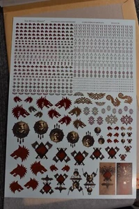 Forgeworld Space Wolves Legion Transfer Sheet Decals HORUS HERESY Warhammer 30K - Picture 1 of 2