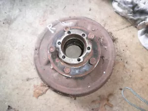 Willys Jeep overland L226 4x4 right front brake drum hub 56 - Picture 1 of 3