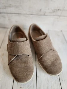 SKETCHERS TAUPE COLORED MEMORY FOAM WIDE FIT SHOES SIZE 8 HOOK AND LOOP... - Picture 1 of 6