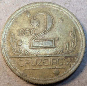Brazil 2 cruzeiros 1950 - Picture 1 of 3