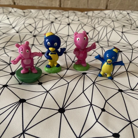 2006 Mattel Backyardigans Pablo & Uniqua Toy Set Figure/ Cake Tops Cover