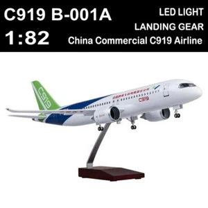 1/82 C919 China Air Aircraft Airplane Resin Model Commercial Plane Collection - Picture 1 of 11