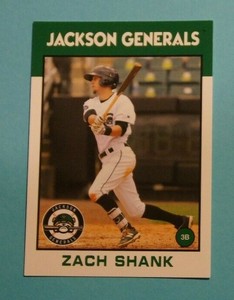 2016 Grandstand, Jackson Generals - ZACH SHANK