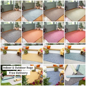 Washable Indoor Rug | Spill Resistant Patio Outdoor Rugs | Modern Area Rugs - Picture 1 of 84