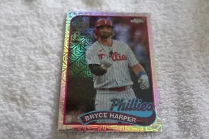 2024 Topps Chrome Bryce Harper '89 Mojo Refractor Cardinals #T89C-48 - Picture 1 of 2