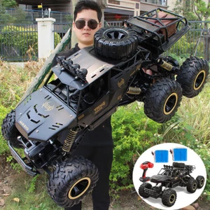 1:12 Big 4WD Remote Control RC 46CM Cars Electric Toy Car Monster Truck 6 Wheels - Picture 1 of 24