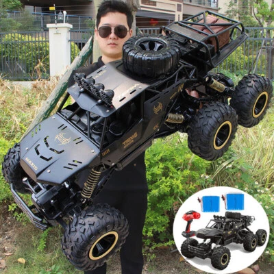 1:12 Big 4WD Remote Control RC 46CM Cars Electric Toy Car Monster Truck 6 Wheels - Image 1 of 4