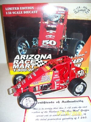 #50 RICHARD GRIFFIN  1/18 ARIZONA RACE MART USAC SPRINT CAR GMP - Image 1 of 2