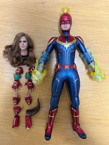 Hot Toys Captain Marvel 1/6 Action Figure Avengers Endgame No Box From Japan Cover