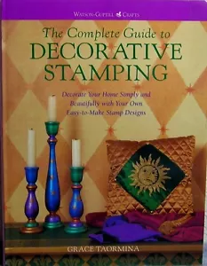 "The Complete Guide to Decorative Stamping" Craft Technique Instruction Book - Picture 1 of 12