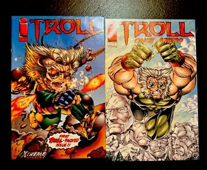 Lot 2 Troll #1s Comic Books: Once A Hero #1 1st Print Com15 - Picture 1 of 3