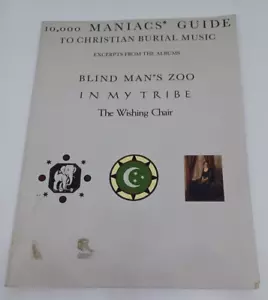 10.000 Maniacs Guide To Christian Burial Music, Cancionero Hombre Ciego Zoológico - Imagen 1 de 5