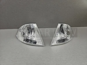 NEW GENUINE TYC BMW E46 SEDAN TOURING TURN INDICATOR FRONT PAIR 6902769 6902770 - Picture 1 of 15