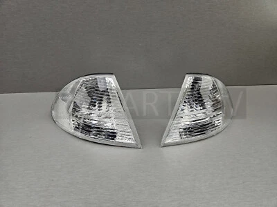 NEW GENUINE TYC BMW E46 SEDAN TOURING TURN INDICATOR FRONT PAIR 6902769 6902770 - Image 1 of 4