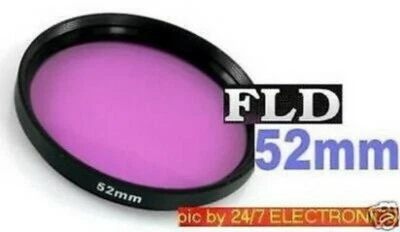 FILTER FLD FD FL-D 52mm MINOLTA DIMAGE Z1 Z2 Z3 Z5 Z6, NIKKOR AF-S 18-55 55-200 - Image 1 of 4
