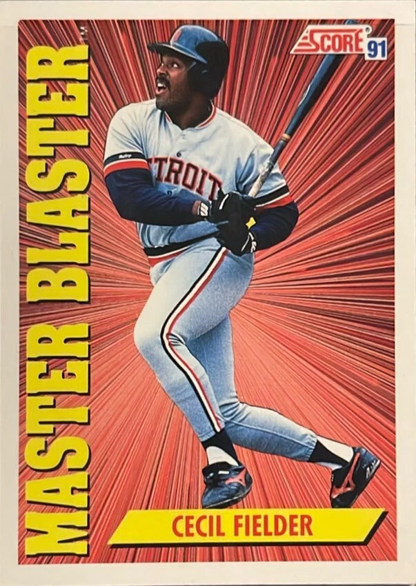 1991 Score #693 Cecil Fielder  - Image 1 of 1
